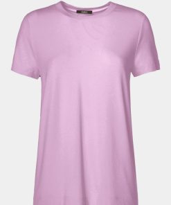 Abbigliamento Carla G | T-Shirt In Jersey Di Viscosa Elasticizzato