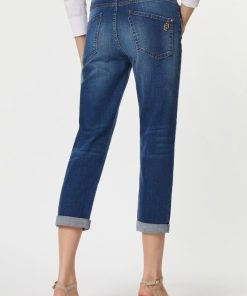 Abbigliamento Carla G | Jeans Boyfriend In Blu Denim