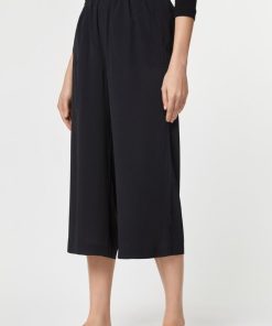 Abbigliamento Carla G | Pantaloni Culotte In Crepe De Chine