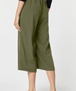 Abbigliamento Carla G | Pantaloni Culotte In Crepe De Chine